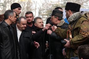 Учасники мітингу