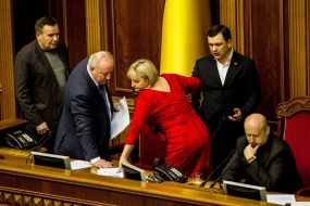 Виктор Чумак, Ирина Луценко и Александр Турчинов