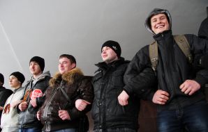 Учасники мітингу