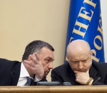 Aleksandr Turchinov and Oleg Mahnytskyy