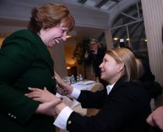 Кэтрин Эштон и Юлия Тимошенко