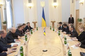 Aleksandr Turchinov and Tim Guldiman