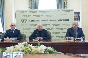 Igor Sorkin, Aleksandr Turchinov and Stepan Kubiv