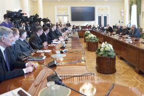 Igor Sorkin, Aleksandr Turchinov and Stepan Kubiv