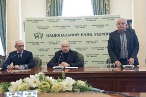 Igor Sorkin, Aleksandr Turchinov and Stepan Kubiv