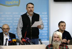 Participants of the Allukrainian conference of Euromaydans