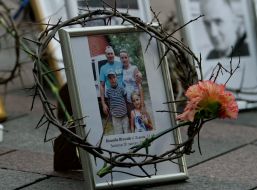 Portrait of the lost participant of Maydan