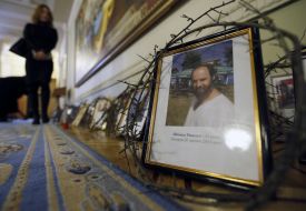 Portraits of the lost participants of Maydan