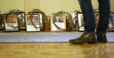 Portraits of the lost participants of Maydan