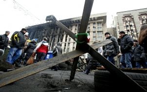 People on the street. Khreschatyk