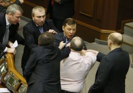 Oleg Lyashko and Yakov Bezbakh