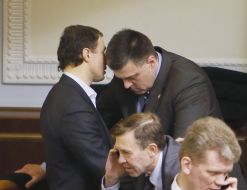 Igor Krivetsky and Oleg Tyahnibok