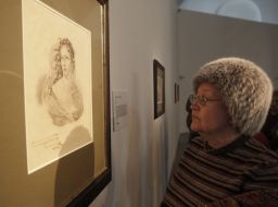 Exhibition of art works of Shevchenko