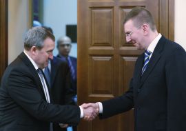 Andrey Deshchytsa and Edgars Rinkevichs