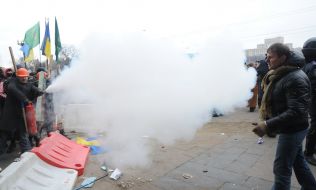 Столкновения во время штурма Харьковской облгосадминистрации