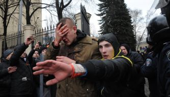 Столкновения во время штурма Харьковской облгосадминистрации