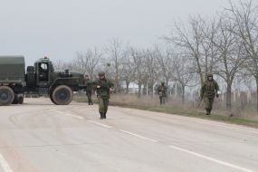 Российские военнослужащие