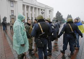 Employees of militia 