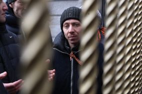 Participant of the mass meeting