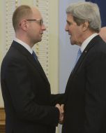 John Kerry, Arseniy Yatsenyuk