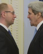 John Kerry, Arseniy Yatsenyuk