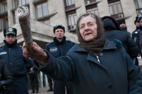 Pro-Russian protesters