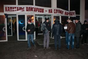 Pro-Russian protesters