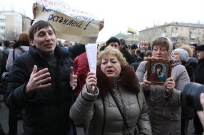 Pro-Russian protesters