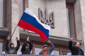 Pro-Russian protesters