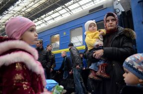 Жители Крыма во Львове