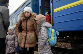 Жители Крыма во Львове