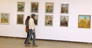Exhibition of artist Vladimir Doroshenko