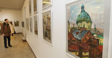 Exhibition of artist Vladimir Doroshenko
