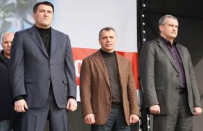 Rustam Temirgaliev, Vladimir Konstantinov and Sergei Aksenov