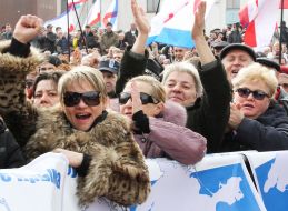 Meeting in support of the referendum