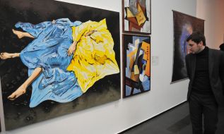 The exhibition "The fire of love. Dedication to Maidan"