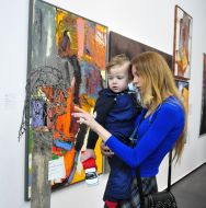 The exhibition "The fire of love. Dedication to Maidan"