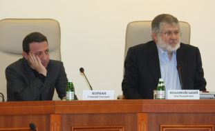 Igor Kolomoisky and Gennady Korban