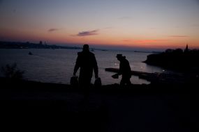 A bay is in Sevastopol