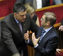 Oleg Tyagnibok and Sergey Pashunskiy