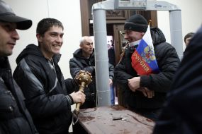 Пророссийские активисты