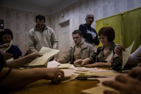 Counting of voices at the referendum