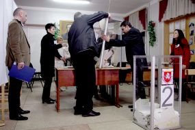 Counting of voices at the referendum