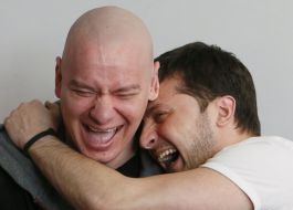 Євген Кошовий та Володимир Зеленський