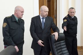 Aleksandr Turchinov and Igor Tenyukh