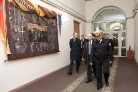 Aleksandr Turchinov, Arseny Yatsenyuk and Igor Tenyukh