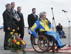 Valeriy Sushkevich, Sergey Bubka and Dmitry Bulatov