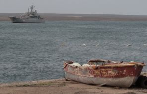 Large landing ship  "Konstantin Olshansky"
