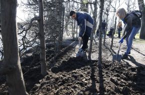 Participants of  voluntary Saturday work