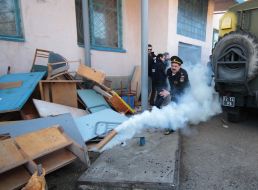 Штурм в/ч А1100 в Новофедоровке